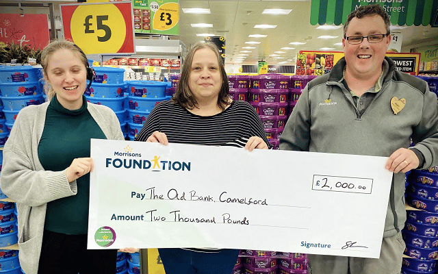 Thousands donated to Old Bank to support local families