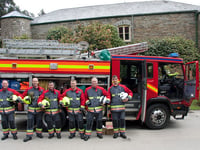 Child rescued from locked car by Cornwall Fire and Rescue Service
