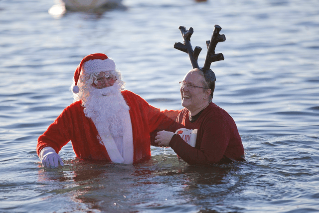 South West Water wants to warn you if your Santa swim is safe