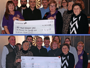 Thousands donated to local groups following fundraising events