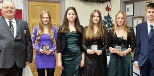 Holsworthy Cadets celebrate achievements during dinner and dance