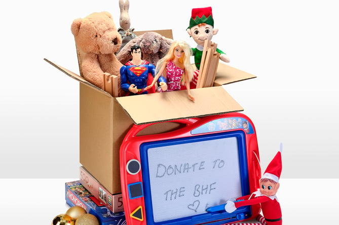 The British Heart Foundation would like people to donate unwanted Christmas presents.
