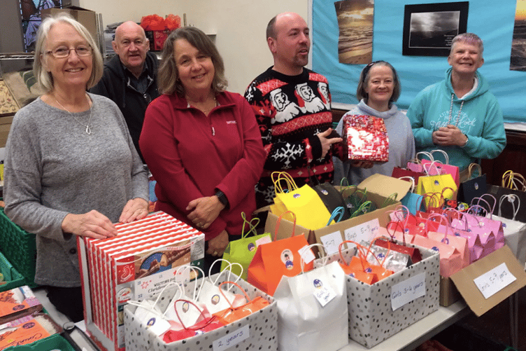 Members of Launceston Central Methodist Church helping people struggling with fuel and food poverty