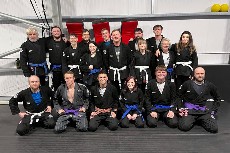 San Tsuru Academy following their recent belt grading.