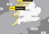 Yellow weather warning of snow and ice issued for Cornwall