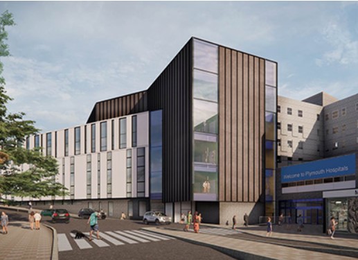 ARTIST’S impression of the new urgent and emergency care facility at Derriford, the first part of a 10-year Future Hospitals plan to improve healthcare in the region