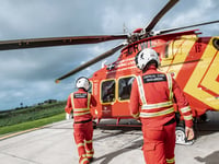 Air ambulance on their way to delivering new helicopter for Cornwall