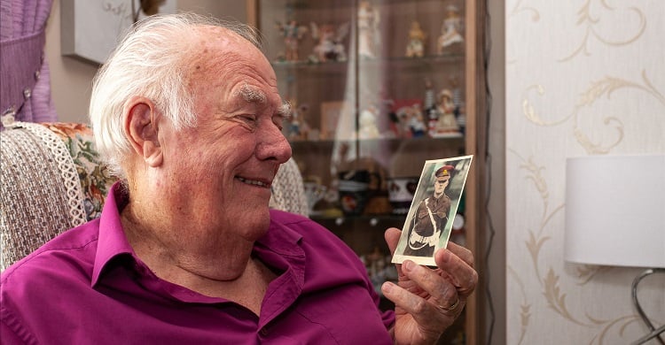 Picture of armed forces veteran