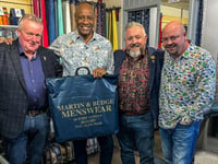 The Chase star Shaun Wallace seen shopping in Bodmin