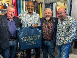 The Chase star Shaun Wallace seen shopping in Bodmin