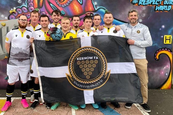 Kernow Football Alliance's inclusive football team