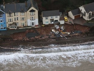 Railway line into Cornwall better protected 10 years on from storm
