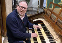 Launceston organist thanked for 12 years' dedication
