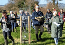 Church joins forces with community orchard for wassail 