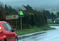 Parish hope new sign will slow down drivers 