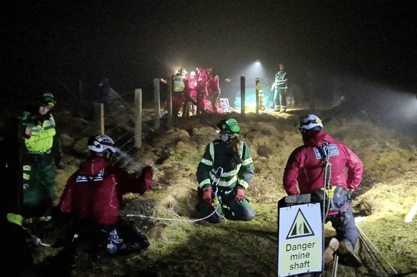 Cave rescuers