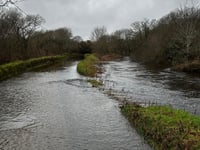 Crews rescue man trapped in car in moving flood water 
