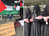 Leader says it is not for council to ‘get involved’ following protest