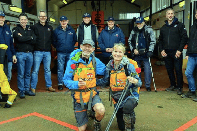 Antony and Sally Brown - Bude Coast Walk