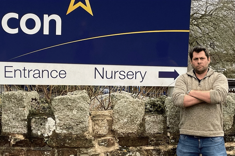 Councillor Leigh Frost, pictured outside Beacon ACE