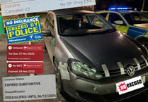 Drug driver arrested with no MOT, insurance and a disqualification