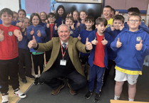 MP keeps promise to visit school