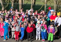 Whitstone Primary pupils came dressed to impress 