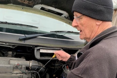 Dave Senior carries out a range of important jobs alongside the maintenance team for CHSW