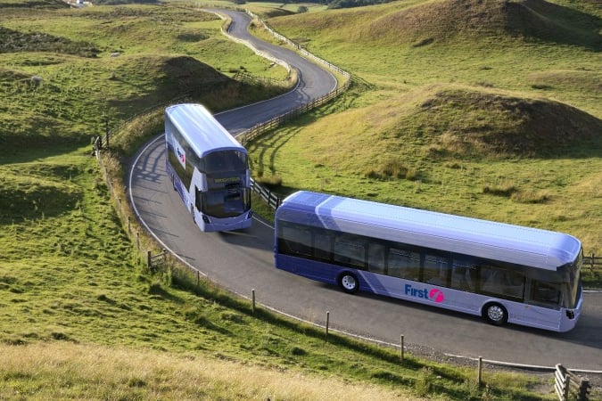 First Bus is ploughing more than £12 million into electric buses for Somerset.
