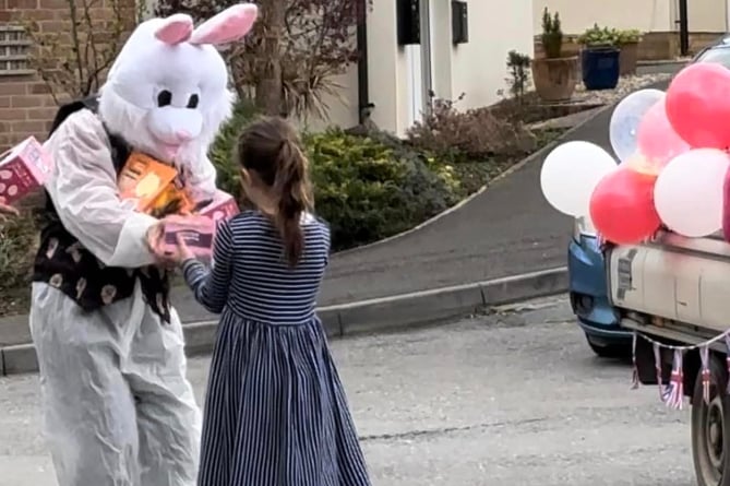 Easter joy was brought to Holsworthy (Picture: Ragna)