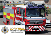 Five appliances tackle 1,000-tonne wood blaze near Launceston