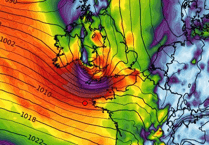 Strong winds expected after storm clears in Devon and Cornwall