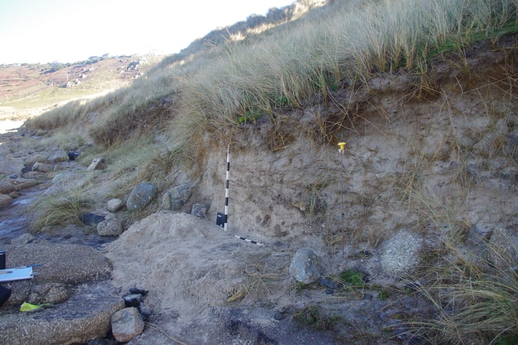 The bones found at Sennen