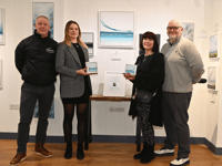 Artist teams up with local business to launch new art gallery