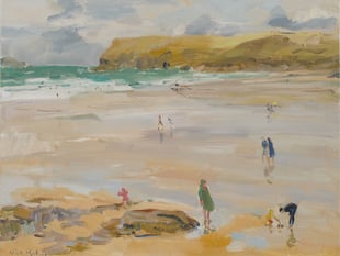 Artist to exhibit paintings of Cornwall in London gallery 