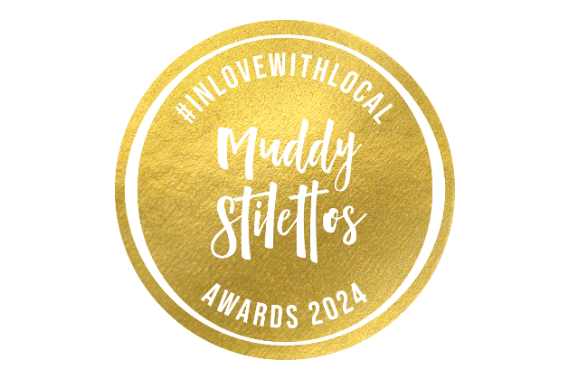 Muddy Stilettos 2024 award logo