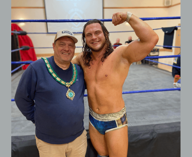 Crowds enjoy action packed charity wrestling event 