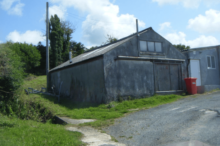 The industrial building set to be demolished