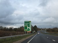 Pensioner drove wrong way along the A30 after becoming confused 