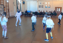 Young fencers display sword skills at inaugural Cornish event