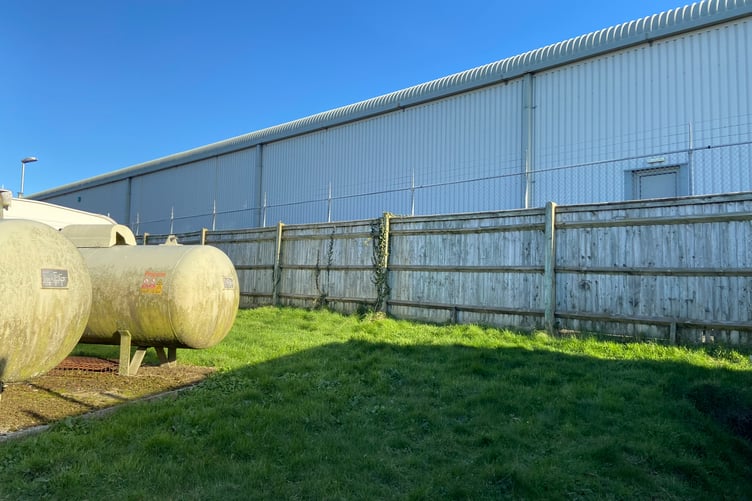 The location of the proposed pasty factory extension in Bude (Picture: Cornwall Council)