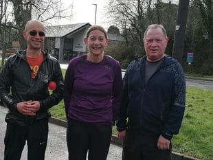 Marathon effort for community centre