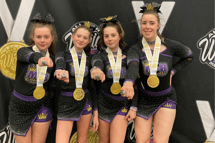 Okehampton Cheer Team crowned world champions
