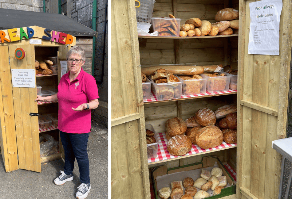 Resident supports struggling community members with 'Bread Shed'