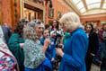 Staff from women's help centre meet the Queen 