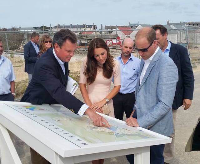 Prince William to visit Nansledan and Fistral Beach