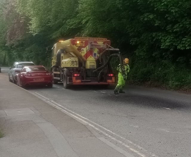 Road repairs underway in Launceston