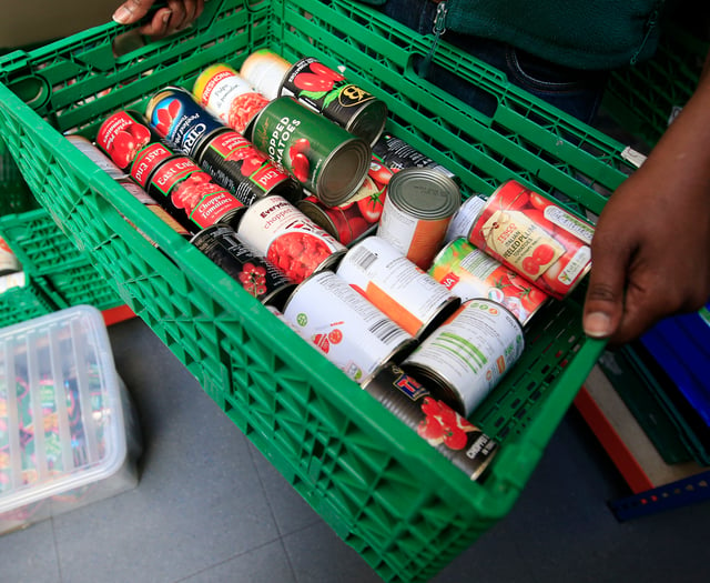 Tens of thousands of emergency food parcels handed out in Cornwall last year – as record support provided across UK