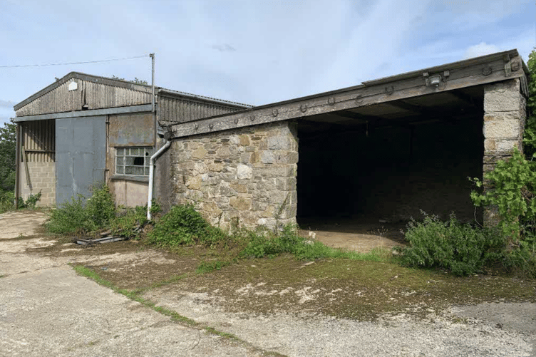 The barn the subject of a refused planning application. (Picture: Cornwall Council)