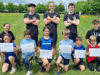 Students compete in final cross country race of the season